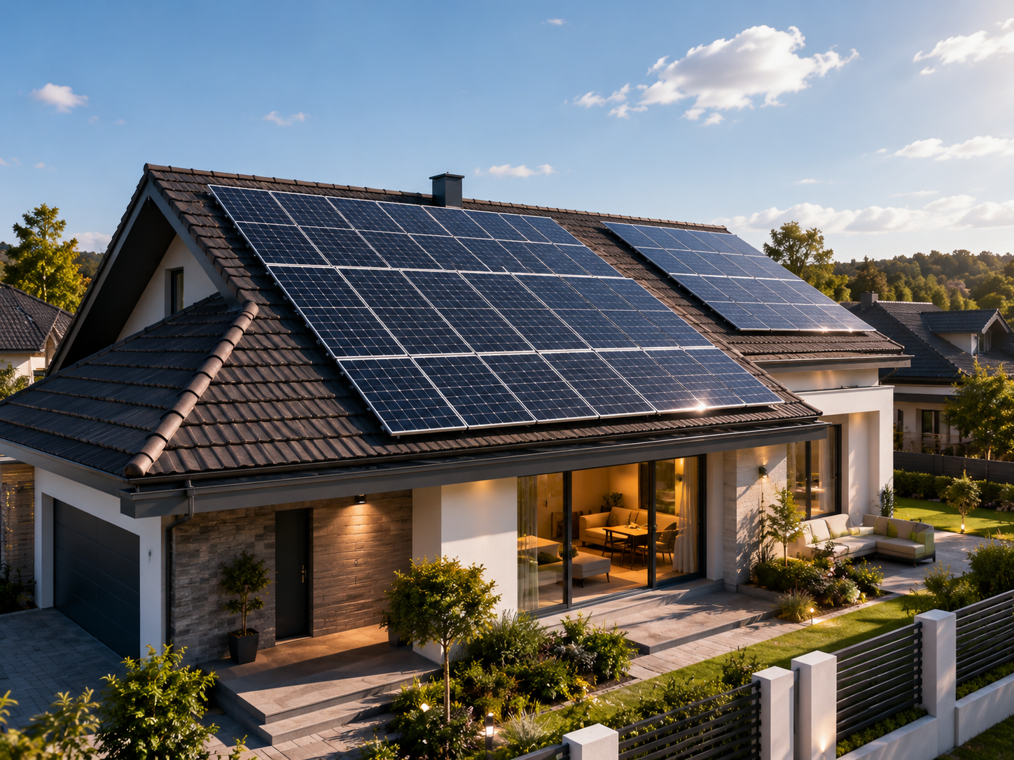 Projeto residencial de energia solar